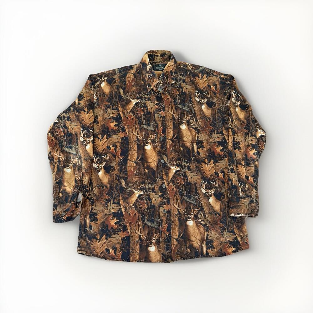 RedHead Mossy Oak RealTree Pullover Shirt L Men’s